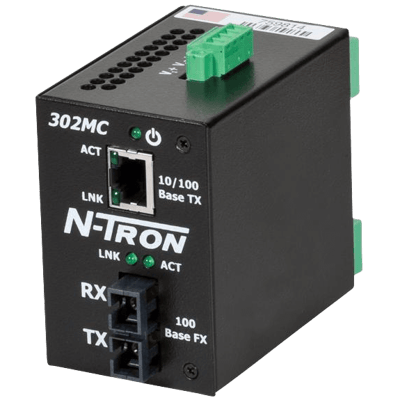 Red Lion Industrial Media Converter, 302MC-N